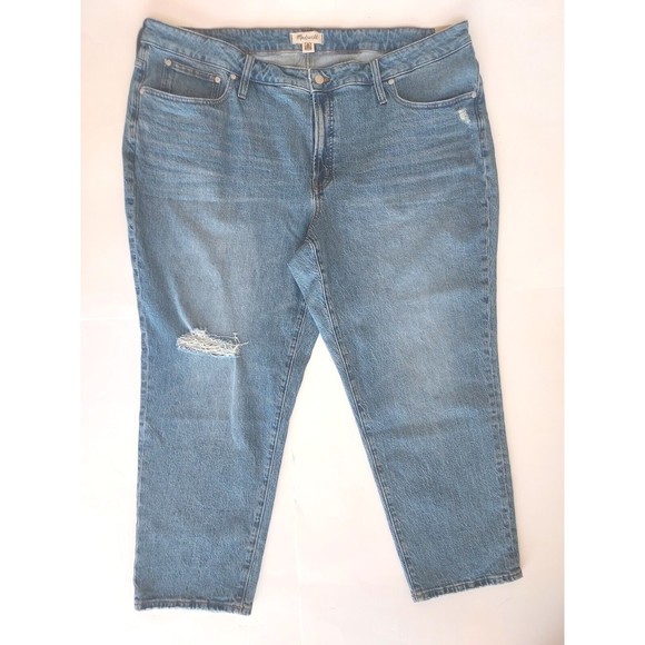 NWT Madewell Mid-Rise Perfect Vintage Stretch Jeans W/Magic Pockets Size 24W - Picture 1 of 13